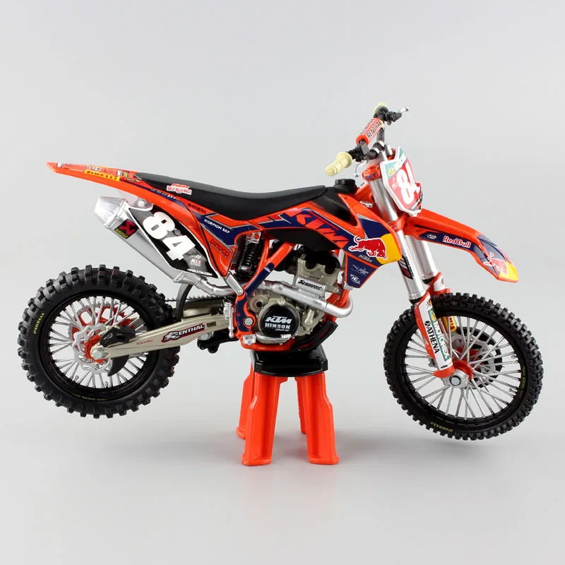 1:12 весы Automaxx KTM SXF 250 № 84 redbull эндуро для мотокросса супермото Байк мотоцикл red bull литой модельный автомобиль игрушка мальчик