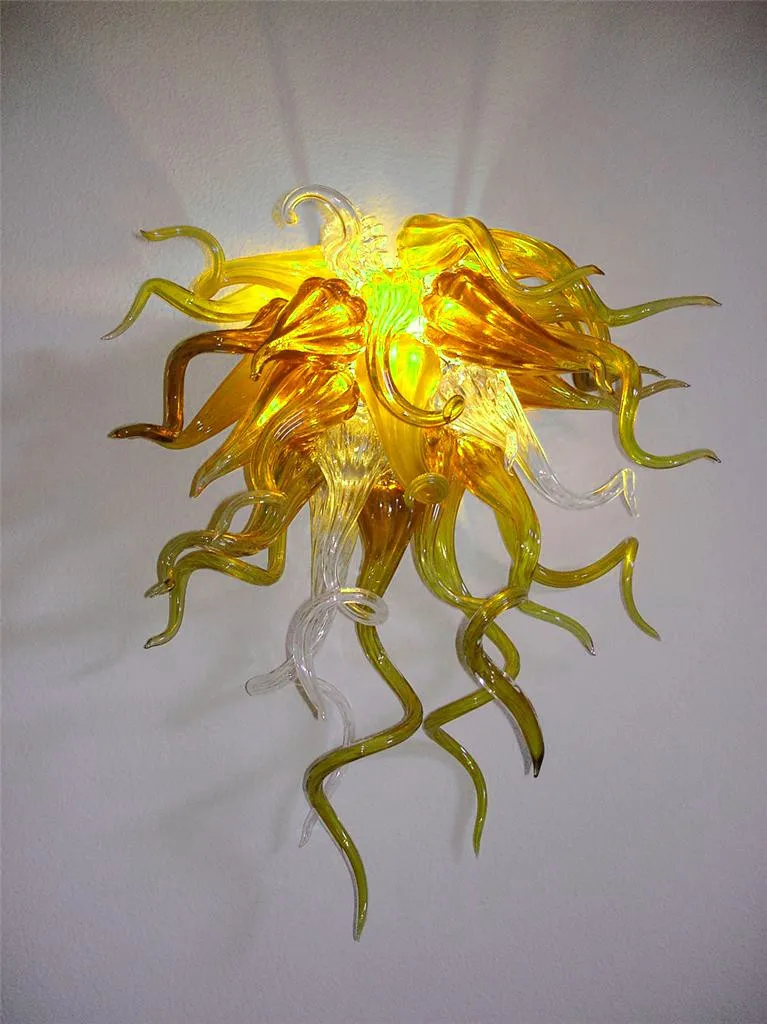 

Fancy Led Light Modern Decor Home Hand Blown Glass Wall Light