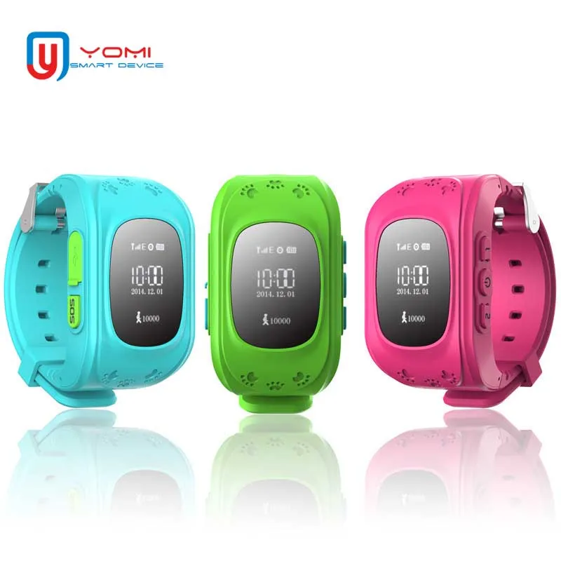 

GPS Smart Watch For Kids Support SIM Card With Anti-lost Pedometer SOS Call Wearable GPS Tracker Smart Watch for Boy and Girl