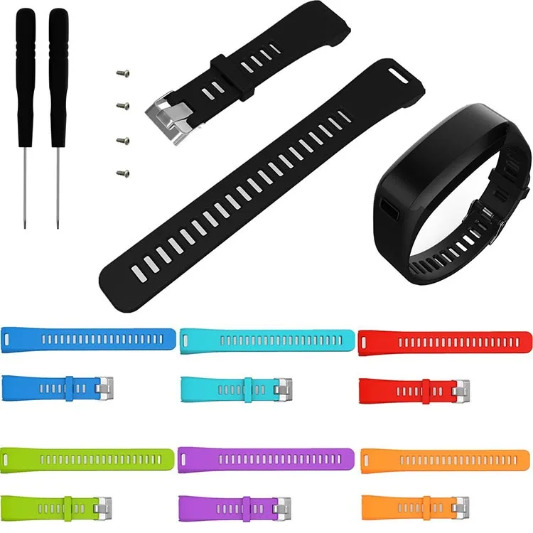 

For garmin VIVO Smart HR Band Replacement Sports Silicone Bracelet Strap Band for garmin Bracelet Vivosmart HR Band Smart Strap