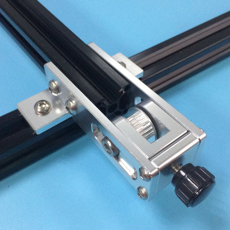

1set Tronxy metal Y axis belt tensioner kit 2020 aluminum profile metal adjustable Y timing belt tensioner Tronxy X3 3D printer