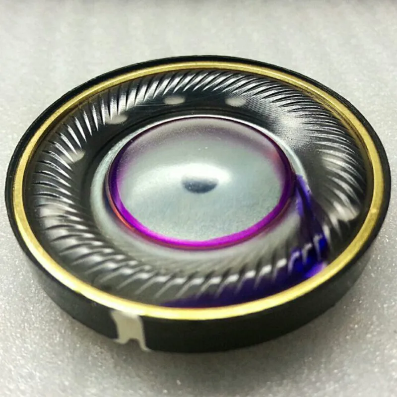 Fones de Ouvido Fone de Ouvido Alto-falante Unidade Acessórios Três-membrana Composto Ultra-macio Baixo Faça Você Mesmo Reparação Alto-falantes 40mm 32ohm - Image 4