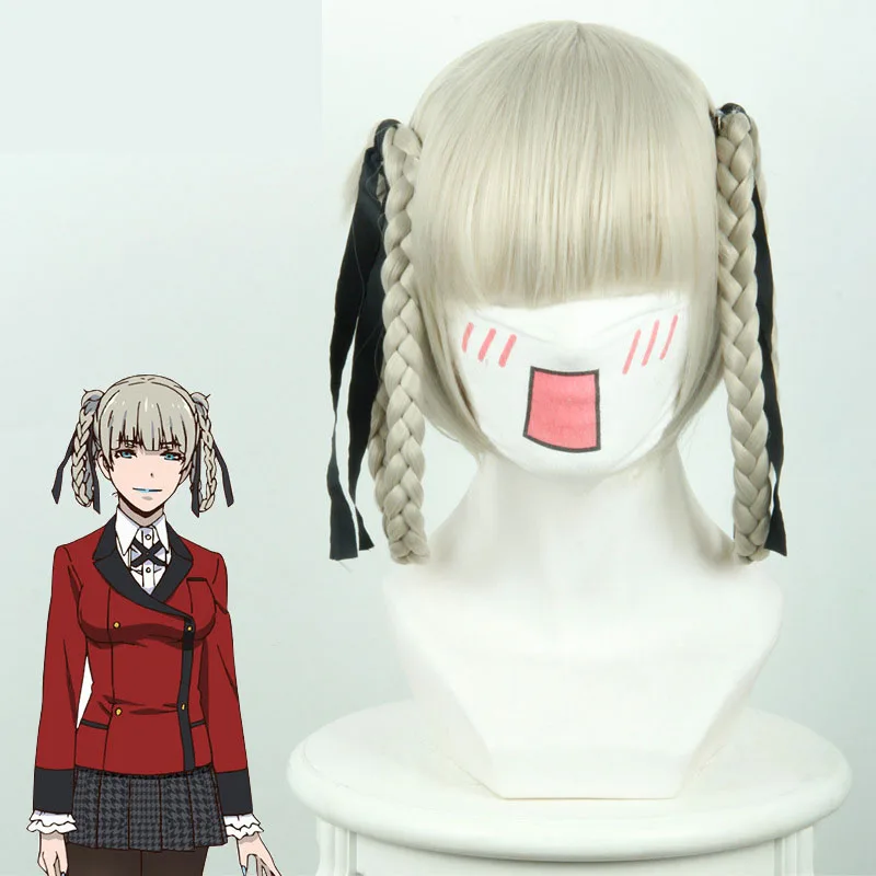Cosroad Kakegurui Compulsive Gambler Cosplay Wigs Ririka Momobami Runa Yomozuki Mary Saotome Yumeko Jabami Cosplay Wigs0 (6)