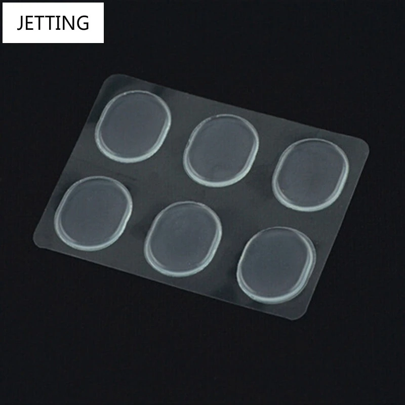 

Women Gifts 6 PCs/Sheet Women Ladies Girls Silicone Gel Shoe Insole Inserts Pad Cushion Foot Care Heel Grips Liner New