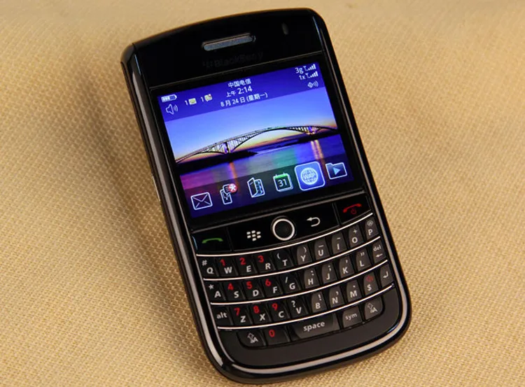 BlackBerry Bold 9630 мобильный телефон разблокированный mp3 QWERTY клавиатура без камеры телефон