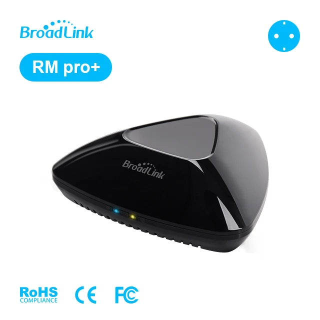 ЕС Версия BroadLink RM Pro+ умный универсальный пульт дистанционного управления, беспроводной инфракрасный и RF пульт дистанционного управления через Голосовое управление ALEXA и GOOGLE HOME