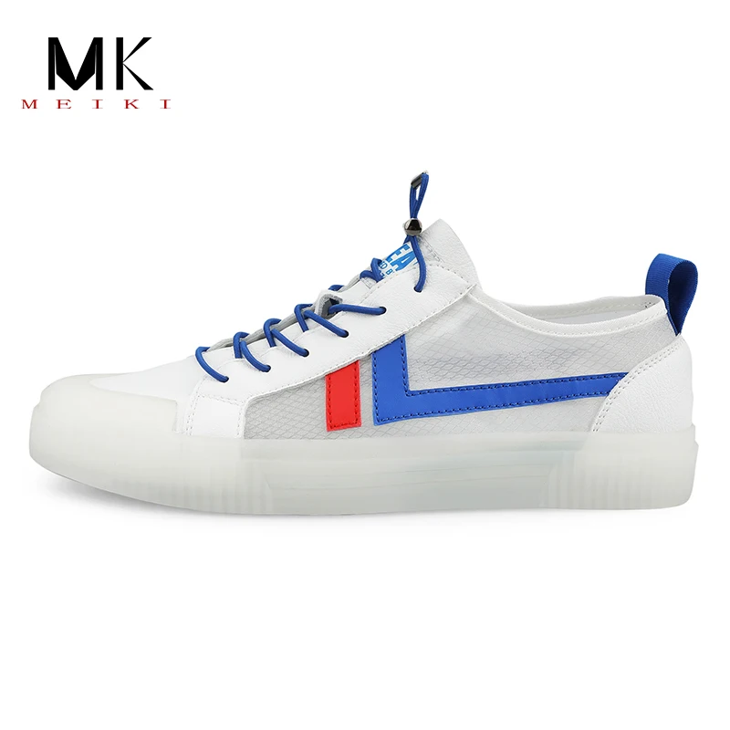 

MEIKI Spring Autumn Summer New Brand Male Casual Shoes Breathable Tenis Fashion Men Sneaker Flats Shoes #MF821