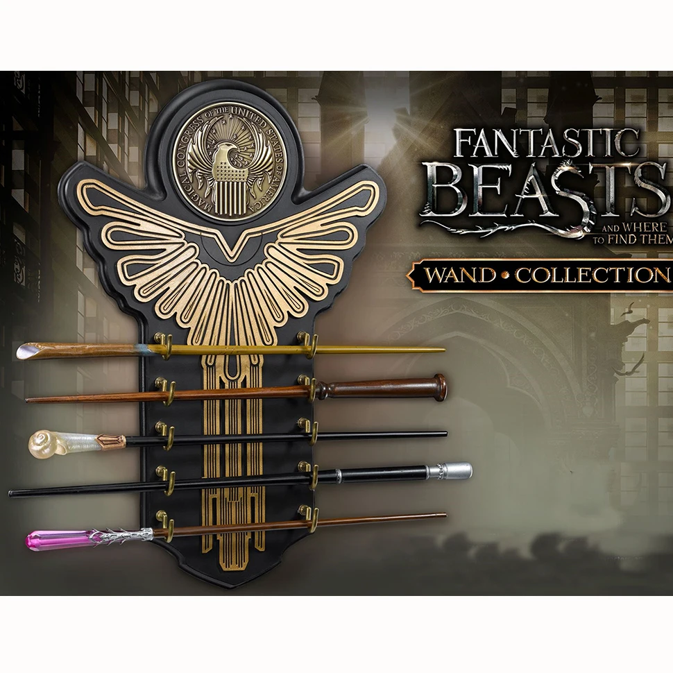 Newest Metal Core harry potter magic wand Queenie Goldstein Magic Fantastic Beasts and Where to Find Them with Gift Box Packing |