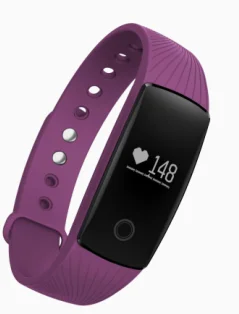 ID107 сердечного ритма Смарт часы монитор шагомер Smart Band Беспроводной Фитнес трекер