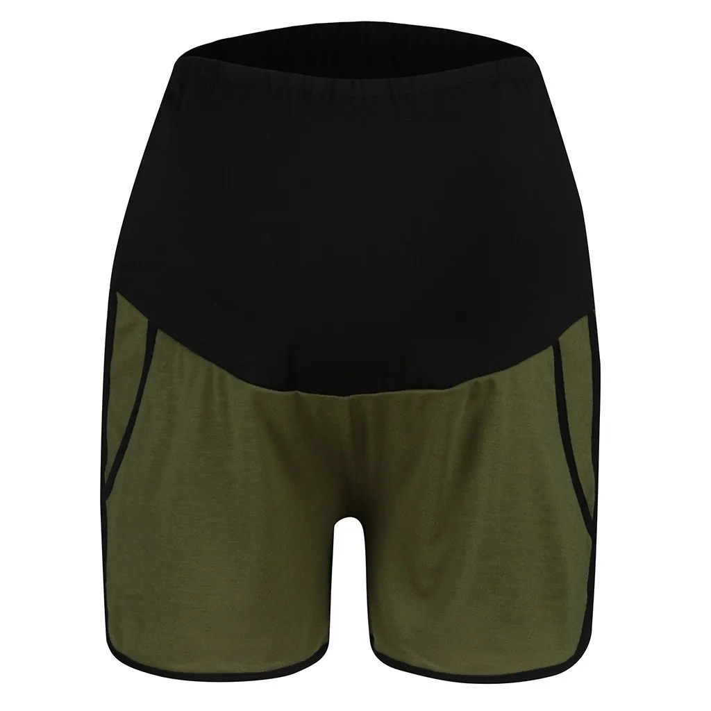 

ARLONEETmaternity pants for pregnant women Workout Loose Fit Stretchy High Waist Adjustable Short Pants elastic pregnancy waiste