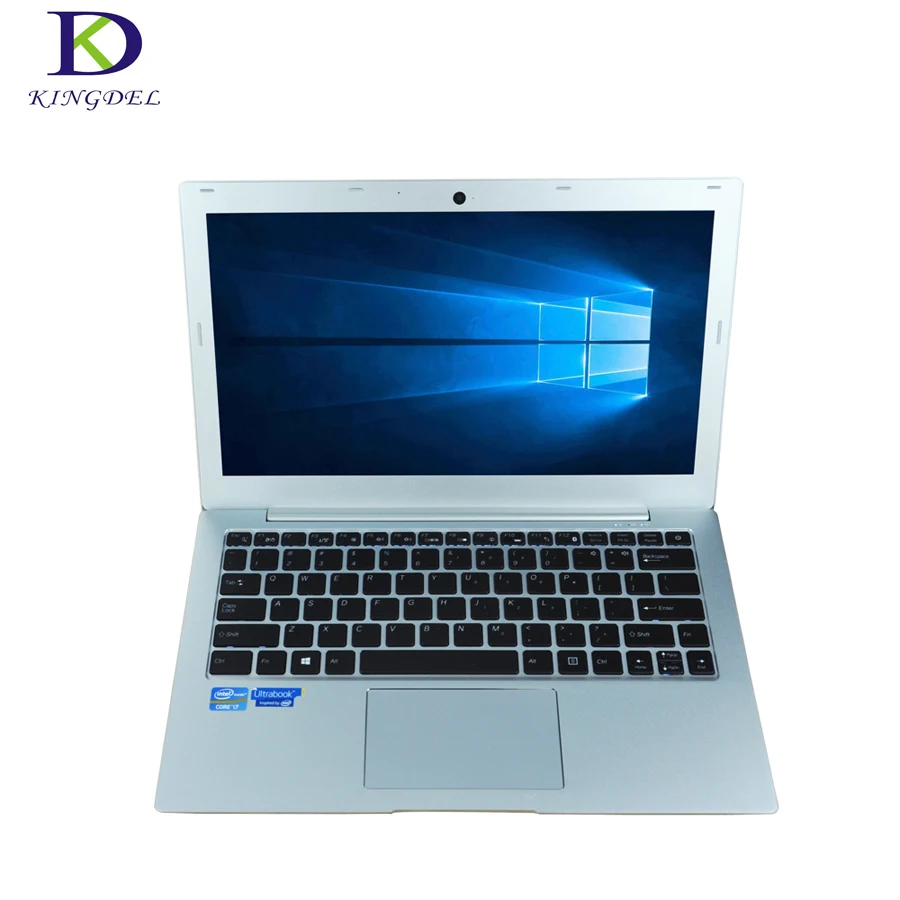 Главная Ultra Slim двухъядерный Тетрадь 13.3 "i7 7500u Win10 HDMI 2 * USB2.0 Тип-C Wi-Fi SD, 2.7up до 3.5 ГГц, 8 г Оперативная память, 4 м Кэш f200-1