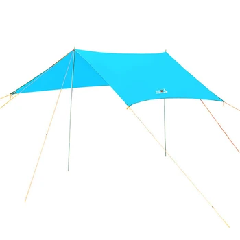 

Beach Lightweight Rain Fly Sun Shelter Outdoor Hiking Tent Ultralight Sunshade Camping Awning Waterproof Sunshade AA60642