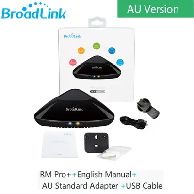 Новейший Broadlink RM Pro+ RM33 RM mini3 умный дом автоматизация wifi+ IR+ RF+ 4G универсальный контроллер для iOS Android - Цвет: AU Standard