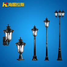 Модный садовый светильник, настенный светильник, водонепроницаемый светильник, уличный светильник s, ландшафтный светильник, наружная колонна, лампа с высоким полюсом