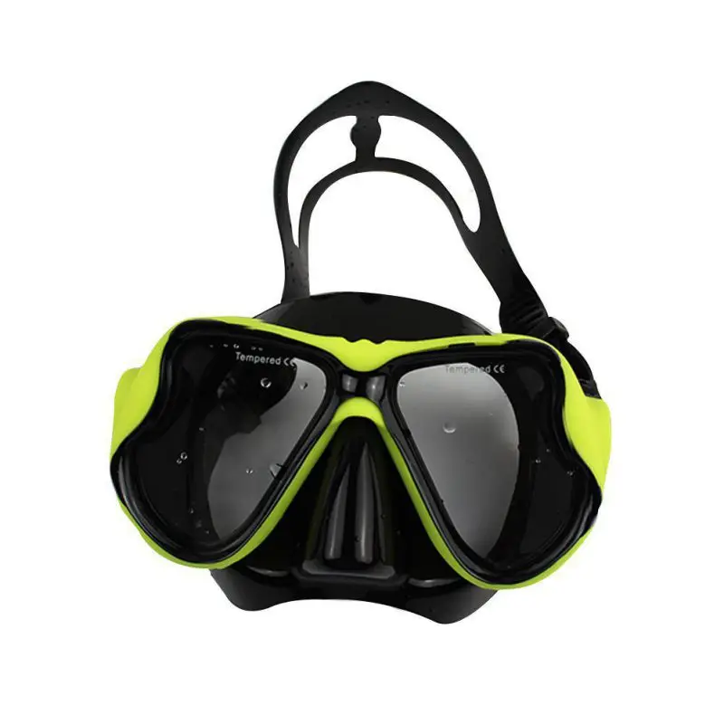 Профессиональный Водонепроницаемый широкие поля Подводное маска для подводного плавания Очки Новинка 2017 года Продаем Горячая Подводные
