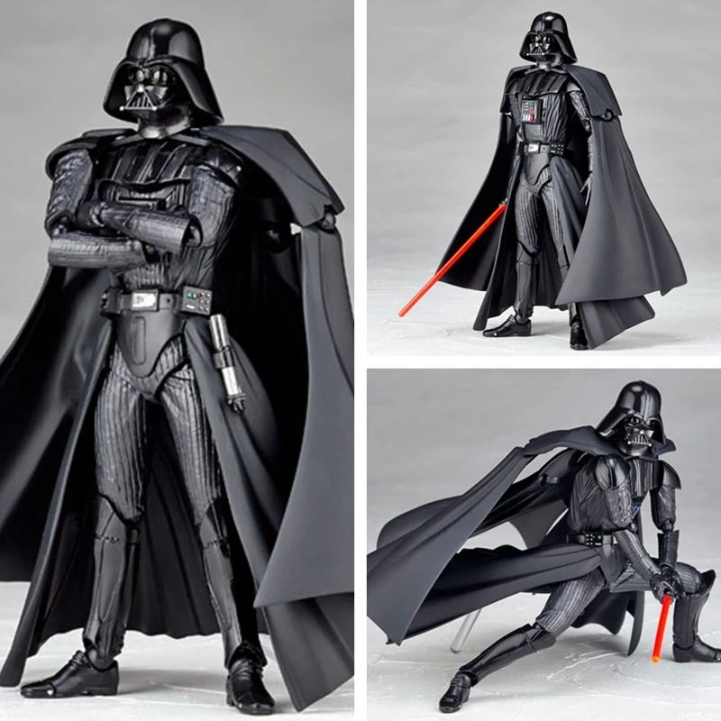 Star Wars Revoltech Darth Vader Stormtrooper PVC Action Figure Model Toy