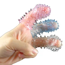 Clítoris juguetes adultos del sexo para parejas Coqueteando guantes guantes de Púas Crystal Púas clímax Sexual Erótica Juguetes Sexuales Sex Producto 3 UNIDS FB