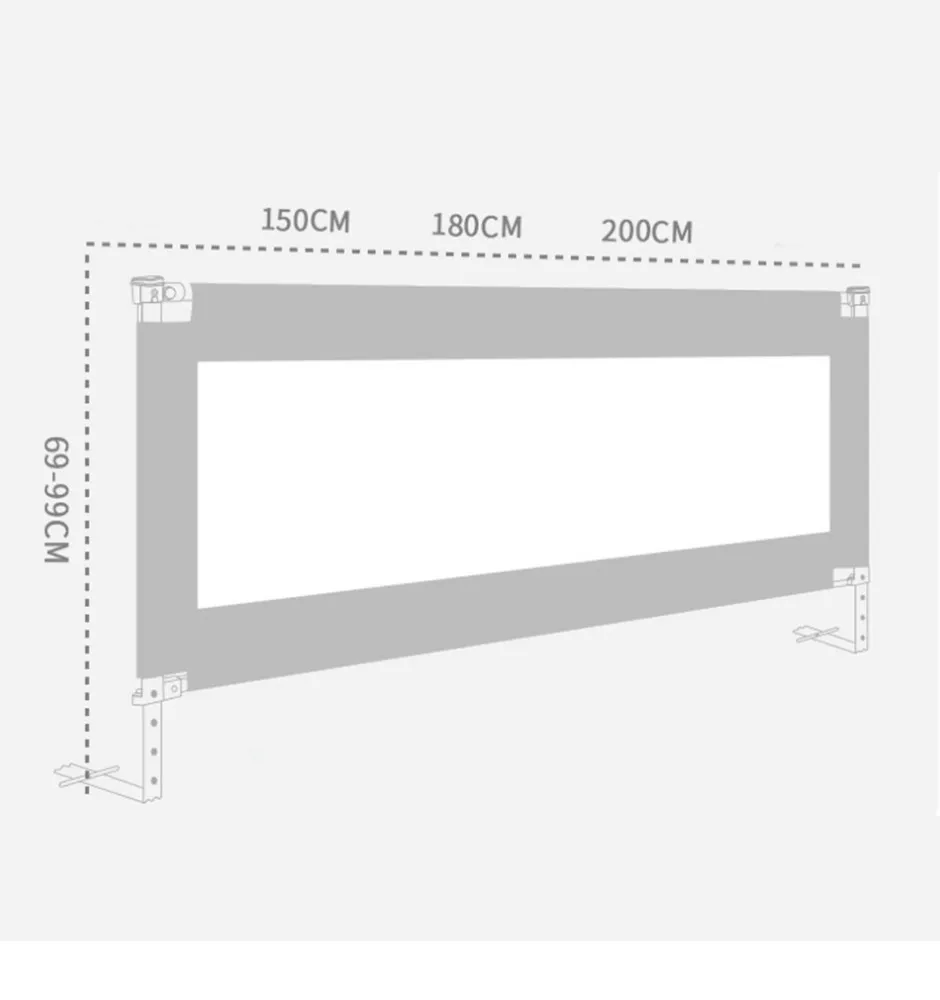 Ограждение детской кроватки защитные ворота продукты ребенок барьер для кровати кроватки Rail ограждение безопасности для детей ограждение