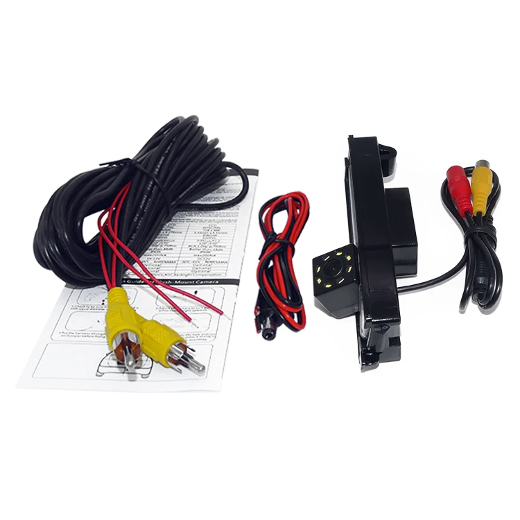 Promotion 8LED Rearview Camera for Toyota RAV4/For Auris/For Chery Tiggo Reverse camera Backup camera Waterproof Night vision wireless backup camera for car