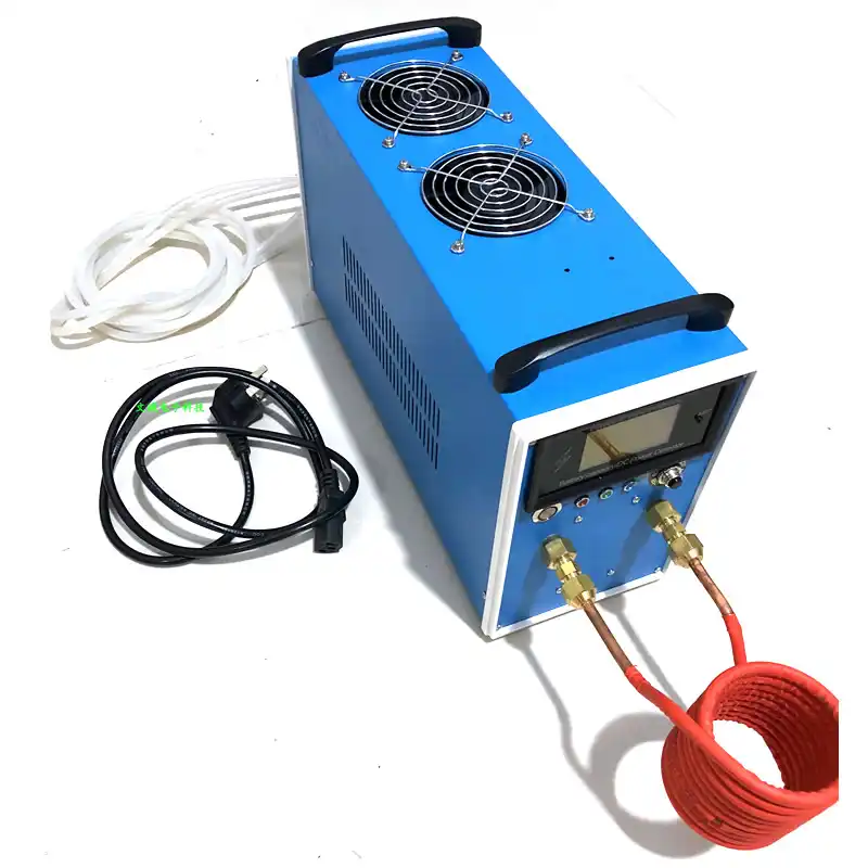 2500W Medium and High Frequency Induction Heater Small Induction Heating Furnace for Gold and