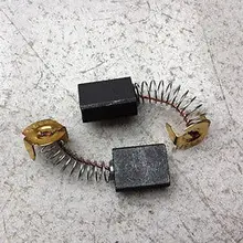 2 шт. 18 мм x 13,5 мм x 6,5 мм 0," x 0,53" x 0,2" угольные щетки электродрели автомобиля