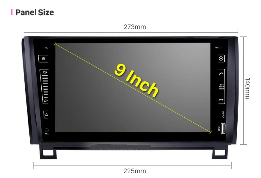 " Android 7,1 или 8,0 или 6,0 Восьмиядерный автомобильный dvd-плеер для Toyota Sequoia Tundra 2008- gps радио 4 Гб четырехъядерный 32G