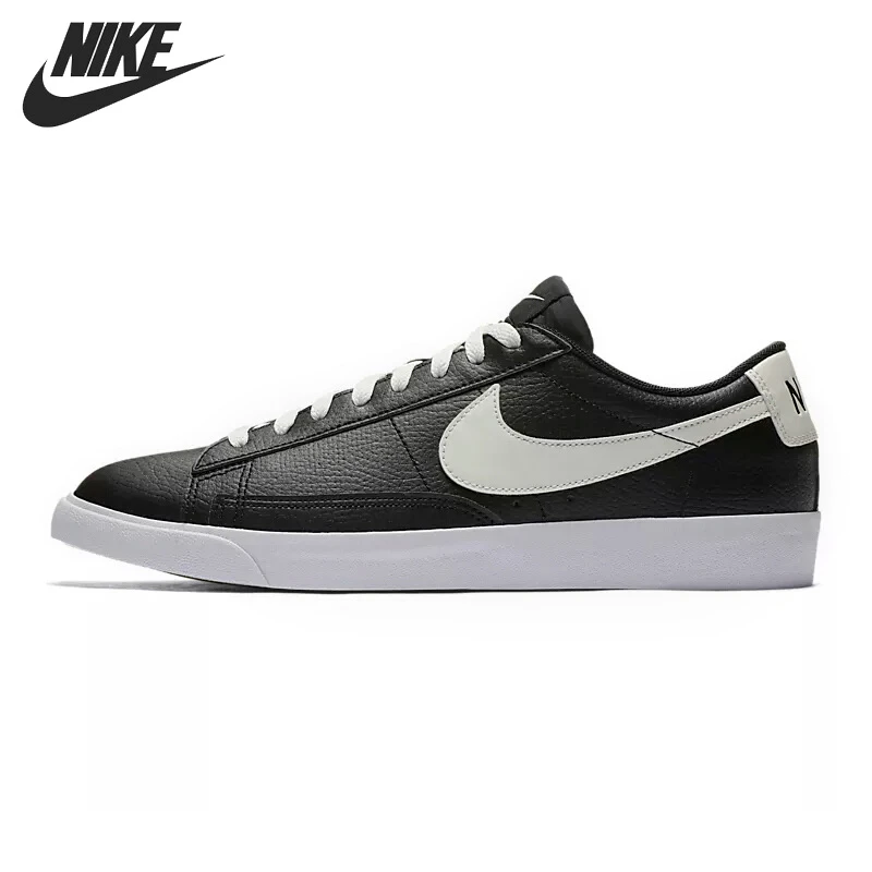 nueva 2018 NIKE BLAZER bajo LTHR hombres Skateboard - AliExpress