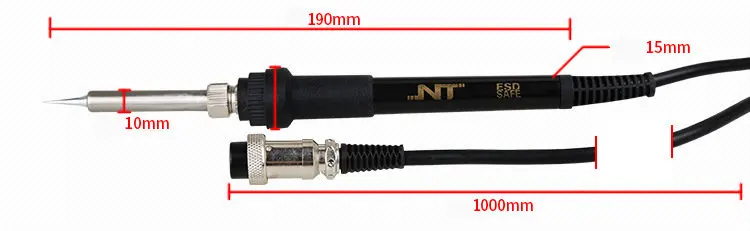 NT 936e 220 В 60 Вт термостат регулируемый паяльная станция, фена тепла Eletric паяльник набор инструментов сварки Совет