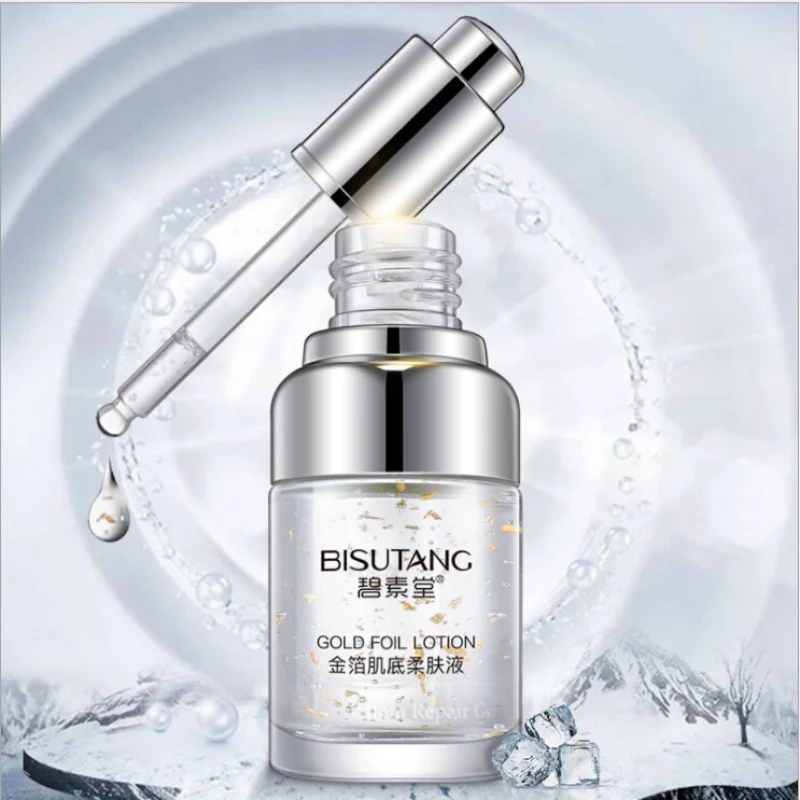 Makeup Primer 24K Gold Ultra Moisturizing Essential Oils For Face Lip