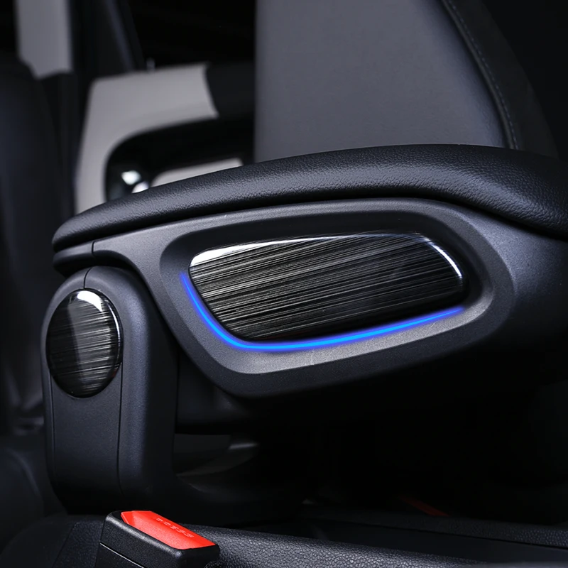 4 шт. наклейка на автомобильный подлокотник из нержавеющей стали для Mini Cooper Countryman