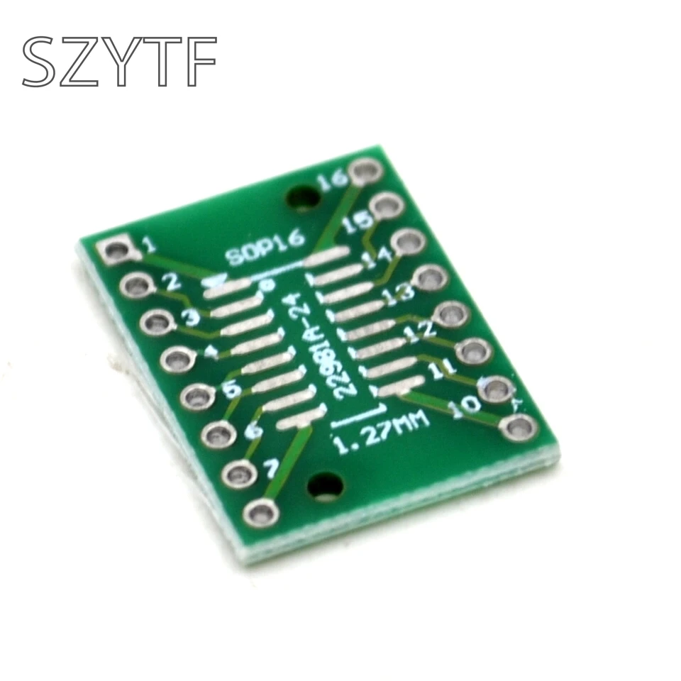 20 шт./пакет переходная пластина SOP16 SSOP16 TSSOP16 SOP DIP 0,65/1,27 мм