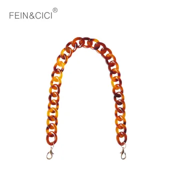 

Acrylic chains strap plastic Hawksbill belt for handbag bags parts accessory 2018 new drop shipping wholesale