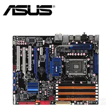 Настольная материнская плата Asus P6T X58 Socket LGA 1366 Core i7 Extreme DDR3 24G ATX UEFI биос оригинальная б/у материнская плата в продаже