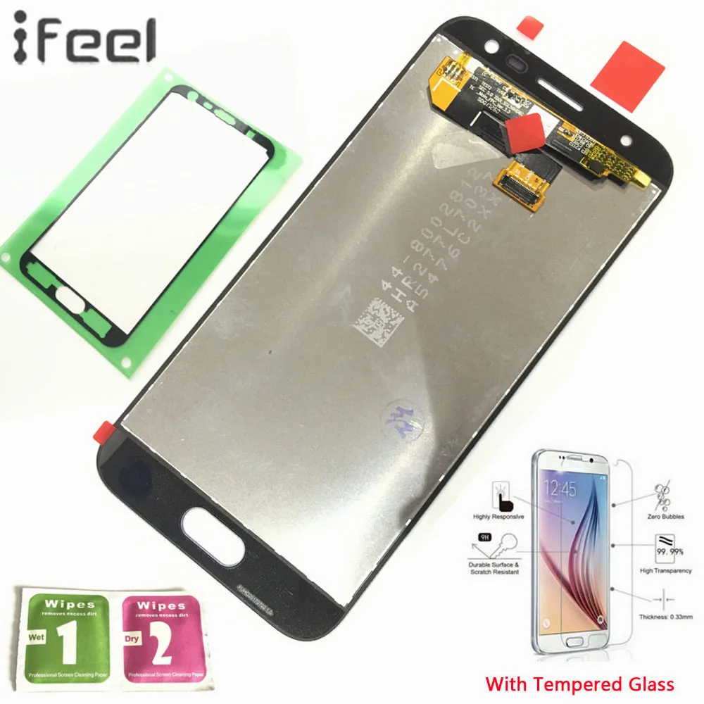 

IFEEL 100% Tested LCD Display Touch Screen Digitizer Repair For Samsung Galaxy J3 2017 J330 J3 Pro J330F J330G Super AMOLED