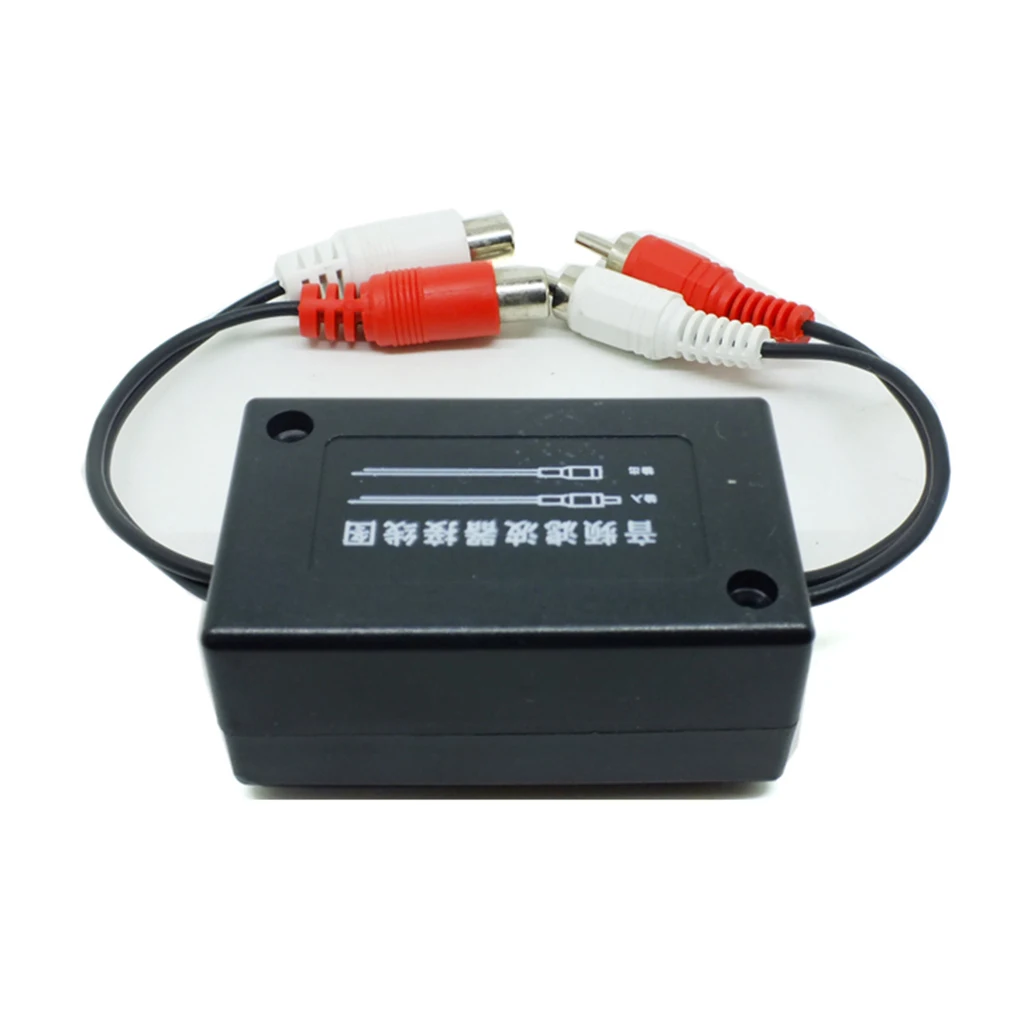 1 Pcs Car Audio Noise Filter DC 12V Power Supply Audio Power Filter For Car Audio Source & Radio / Power Supply Noise Filtering 