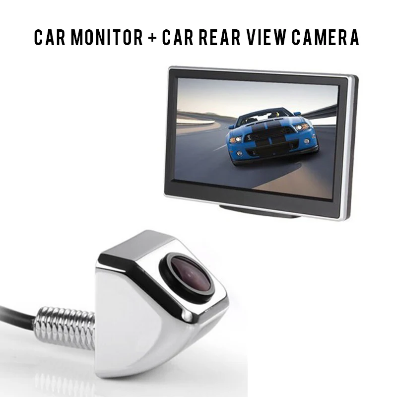 XYCING ночное видение Автомобильная камера заднего вида+ 800x480 5 дюймов Автомобильный монитор парковочный монитор заднего вида