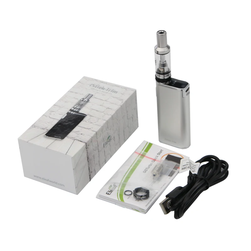 Original E Cigarette Eleaf iStick Trim Kit 1800mah Battery iStick Trim Mod Vape With GSTurbo Tank e hookah Vaporizer 037