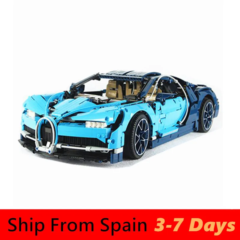 

20086 Lepinblocks Technic Series Cars Model Building Blocks Bricks Creator Bugattied Compatible with 42083 42056 Bricks Toys