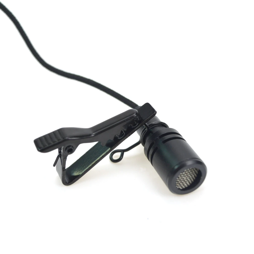 External Lavalier Lapel Clip-on Condenser Microphone for GoPro Hero 3 3+ 4