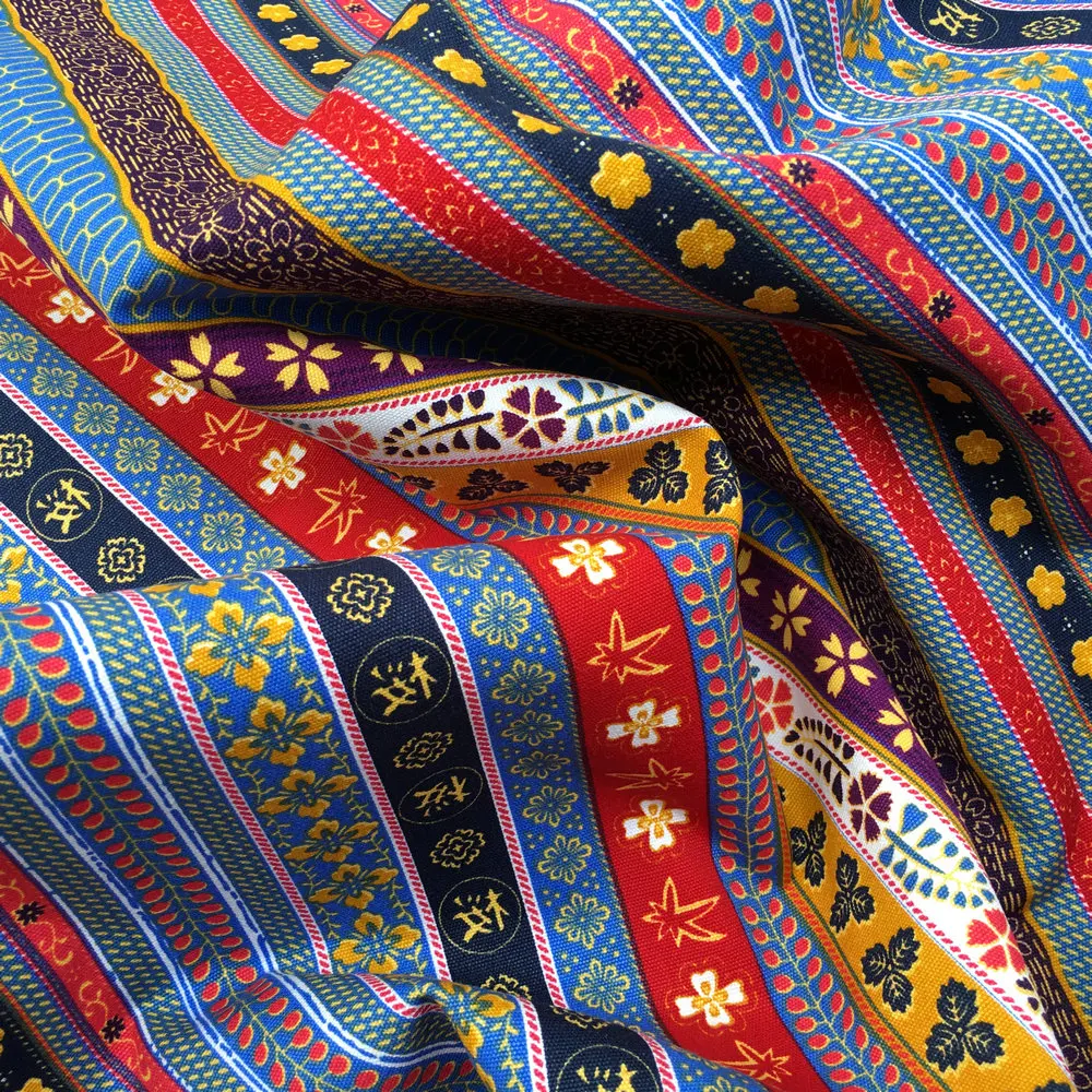 Cotton Canvas Fabric,Handmade Fabric Cloth for Sofa Curtain Bag Home