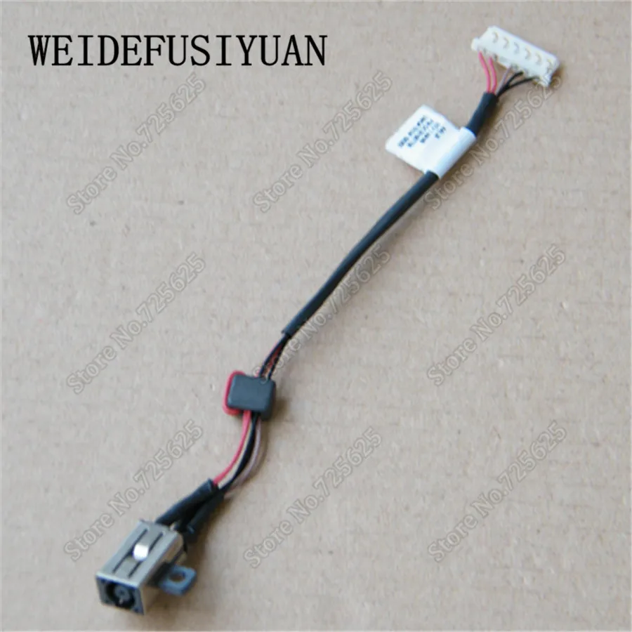 Для Dell Inspiron 17 5000 5758 5759 5755 DC Jack Порт питания Socke DC30100TT00|Компьютерные кабели и