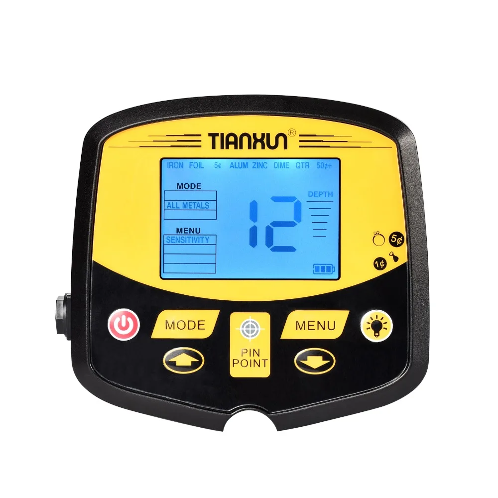 Kopen TX 950 Metaaldetector Professionele Ondergrondse Diepte Scanner Zoeken Finder Gold Detector Treasure Hunter Detecteren Pinpointer