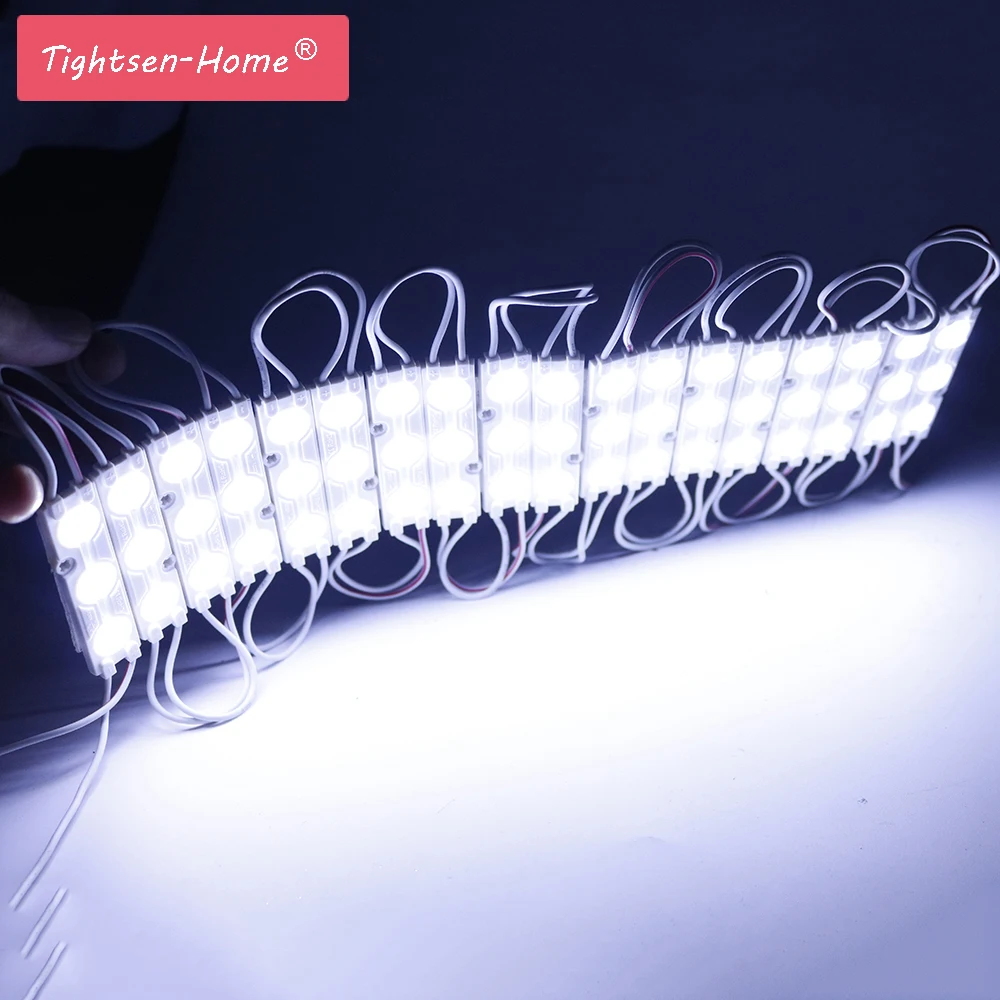 20 шт./лот светодиодные модули DC12V SMD 5730 3 светодиода IP65 водонепроницаемая лампа