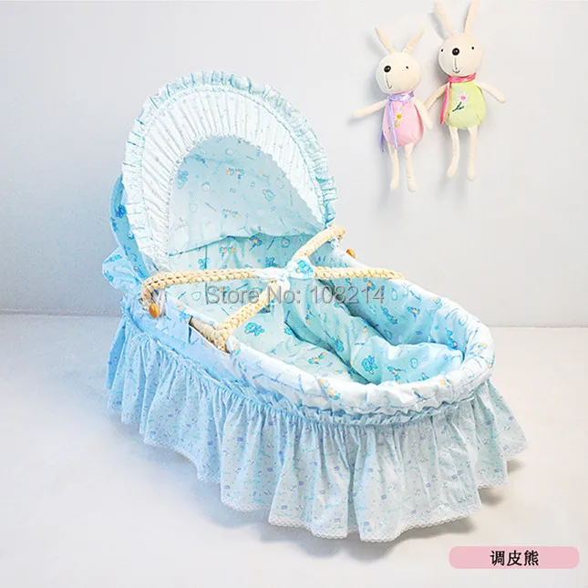 woven baby bassinet