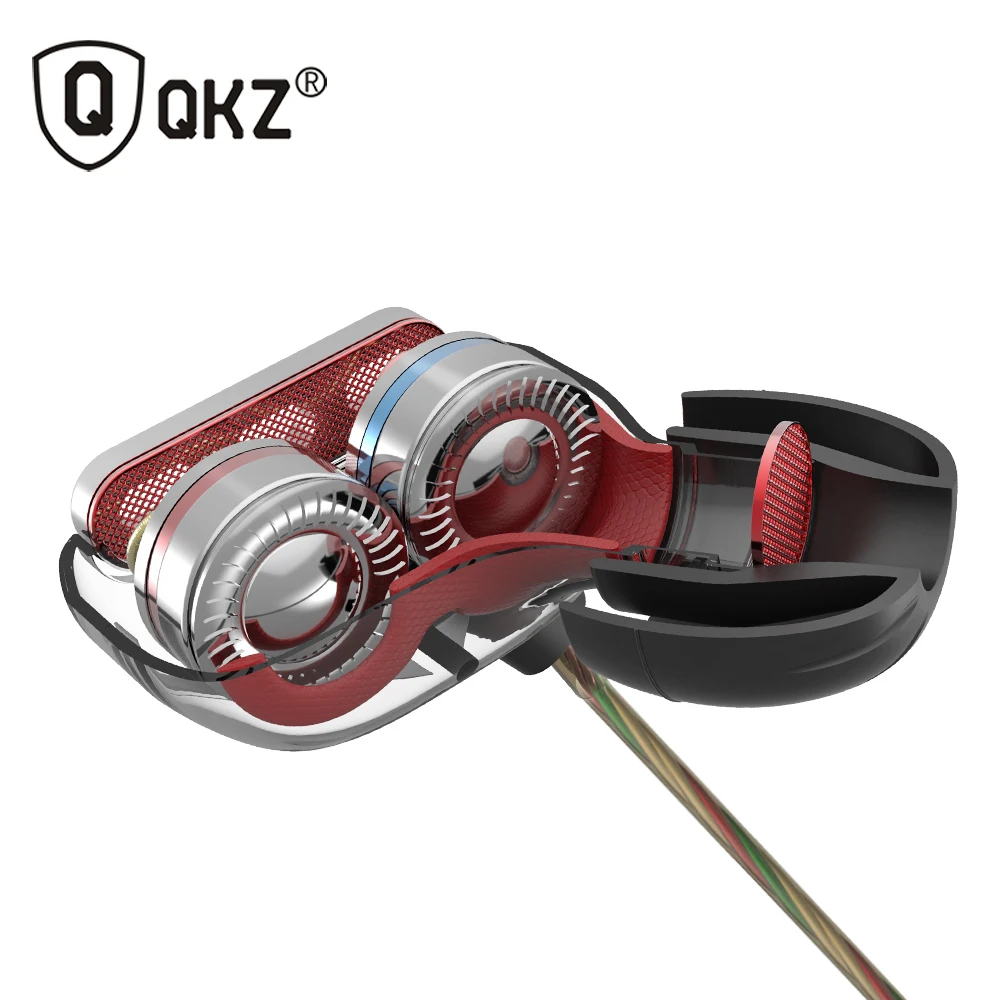 New Original QKZ KD8 Super HIFI Bass In-Ear Music Earphone With Double Dynamic Unit Driver Running Sport Earplug Headset Earbud tuberose double speaker bluetooth stereo earphone high definition dual dynamic driver magnetic heavy bass wireless earplug