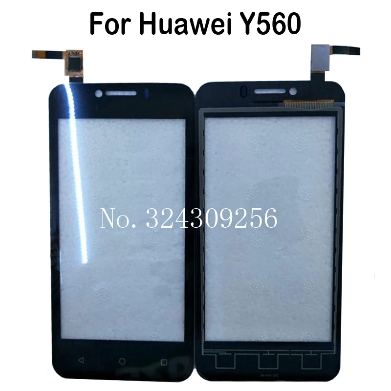 Мобильный спереди сенсорный Экран для huawei Ascend Y560 Сенсорный экран Стекло планшета