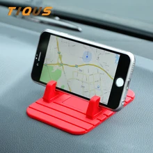 Автомобильный держатель для телефона, универсальный силиконовый Кронштейн для мобильного смартфона, gps подставка для iPhone XR XS 6 6s 7 8 Plus, телефон на столе