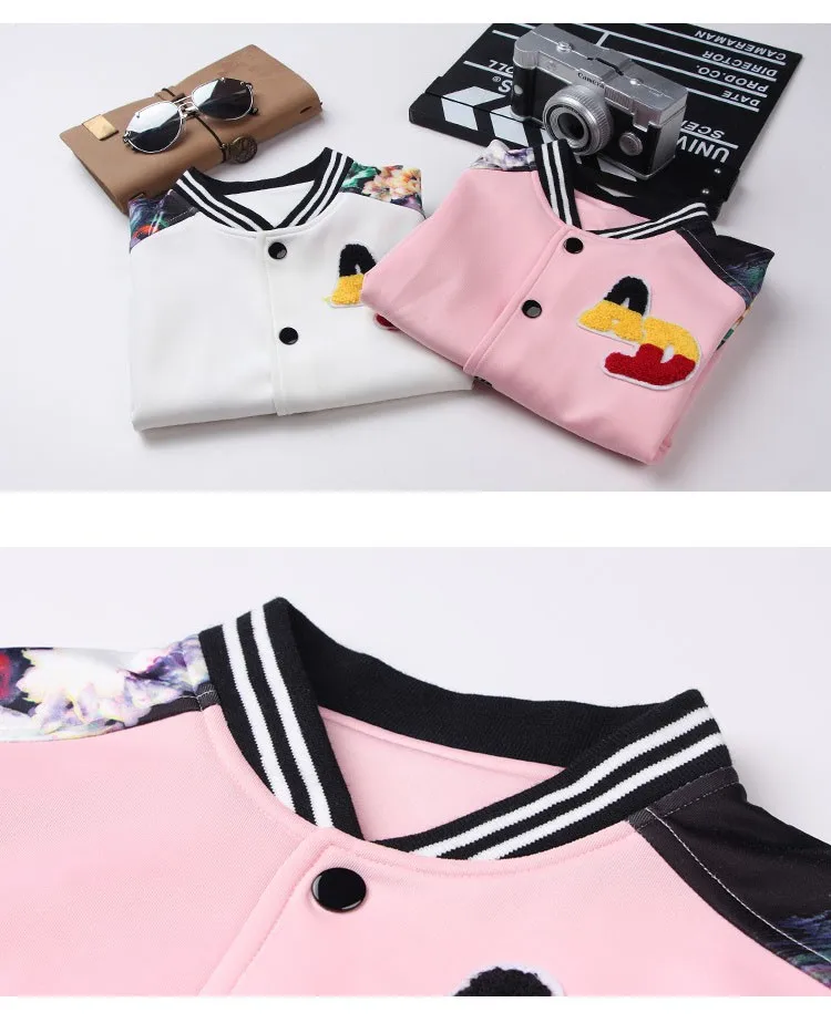 flowers printed autumn tracksuit suits kids autumn pants sports girls clothes set girls outfits baseball jackets tops pants active clothes suits for girls 6 7 8 9 10 11 12 13 14 15 16 years old little teenage big girls girls boutique cloth (18)