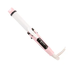 2 In 1 Mini Electric Portable Curling Iron Travel Hair Curlers Hair Straighteners Professional Styling Tools Fast Heat Hair Iron
