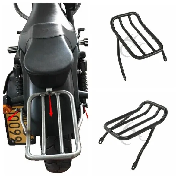 Задняя багажная полка для Harley спортивный Железный 883 XL 883N 09-13 XL 1200N 1200 V 1200X 07-13